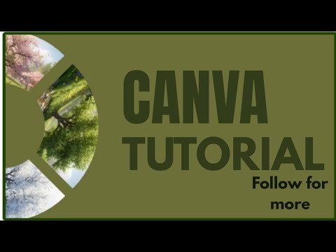 Canva tutorial #canva #logomaker