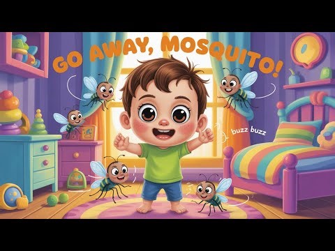 The Silly Mosquito Song | Funny Learning Song for Toddlers | ‪@123kidshub‬