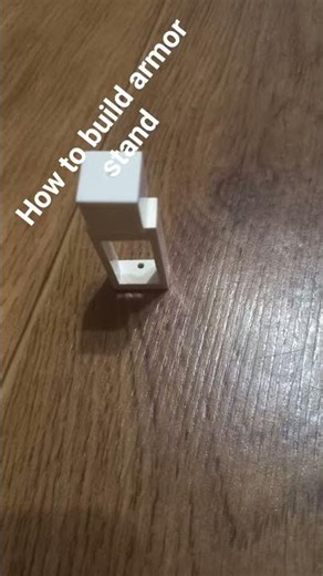how to build armor stand