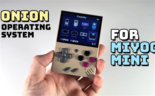 Miyoo Mini的最新Onion OS棒极了！