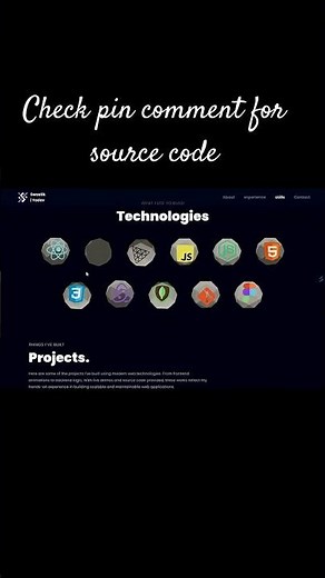 React Developer's Secret: 3D Portfolio That Gets You HIRED! #sunfiresensei
