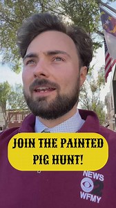 WFMY News 2's Manning Franks takes on the painted pig hunt