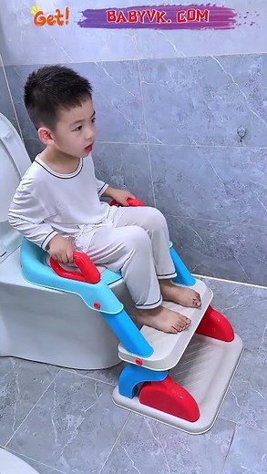 Kids Toilet Step Stool – Foldable, Stable & Safe for Potty Training #ParentTips #PottyTraining