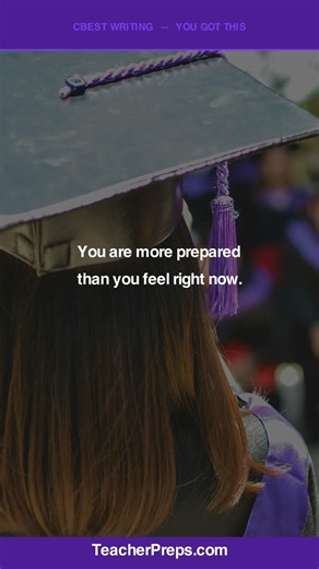 CBEST Writing You Got This | Teacher Certification | #Shorts