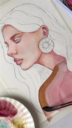 Learn to Draw a Beautiful Female Portrait - Step-by-Step Tutorial