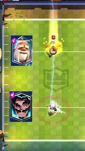 Electro Wizard vs Monk #ClashRoyale#ElectroWizard#Monk#Shorts
