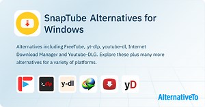 SnapTube Alternatives for Windows: Top 12 YouTube & Video Downloaders