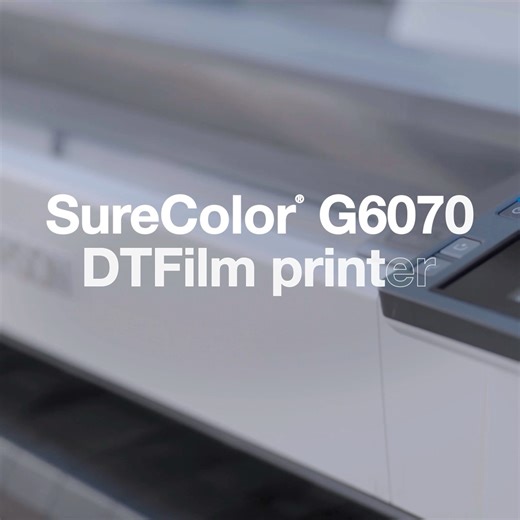 5.6K views · 34 reactions | Take your apparel production to the next level with the robust SureColor G6070 DTFilm printer. To learn more, visit https://bit.ly/4jrqV3x | Epson | Facebook