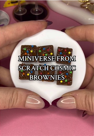 Cosmic Brownies Recipe in Miniverse Style