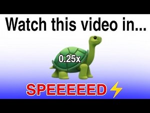 Watch This Video In Slow Motion (0.25x Speed) | Meme