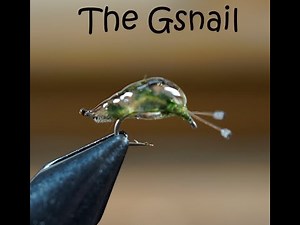 The G-Snail Video! - How to tie this CRAZY effective fly!