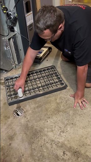 Cleaning a American Standard AccuClean furnace filtering system