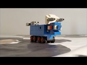 LEGO Power Rangers Dino Megazord MOC Tutorial Part 3: Triceratops Dinozord