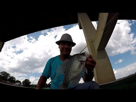 Summer Crappie Fishing - Vertical Jigging