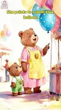 Talk Nicely, Little Bear 🐻🎈 | A Gentle English Story for Kids