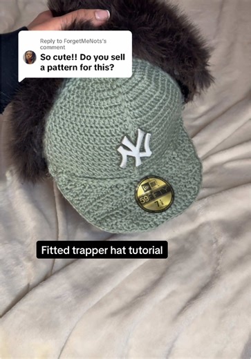 Fitted Trapper Hat Crochet Tutorial for Beginners