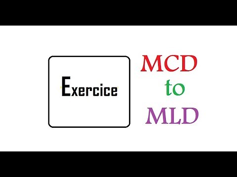 Merise Exercice corrigé : MCD to mld