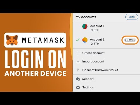 How To Login MetaMask On Another Device (2026) EASY METHOD