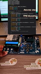 Interface d'un capteur infrarouge avec Arduino Uno La carte éducative TME EDU-ARD-2 pour l'apprentissage de la programmation arduino. Cette carte électronique a été préparée pour les besoins du programme TME Education. Les cartes basées sur Arduino facilitent grandement l'étude de l'électronique. l'électronique. Les avez-vous déjà essayées ? Pour en savoir plus Source : @tme_education Crédit pour le contenu original Tous les droits et crédits sont réservés aux propriétaires respectifs. DM pour l