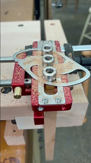 Engineered for repeatable, perfectly-aligned dowel joinery. Woodpeckers Cam-A-Line Dowel Guide