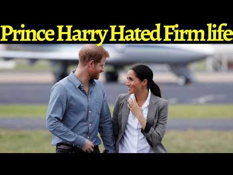 Latest: Prince Harry hated Firm life and desperately wanted out Meghan Markle fulfilled the wish