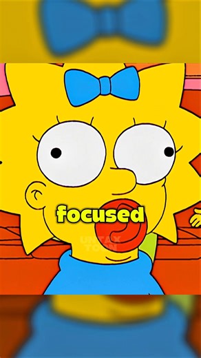 MAGGIE WAS ADDICTED!? #simpsons