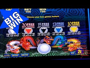 5 Dragons Slot Machine Bonus BIG Win !!! Live PLay