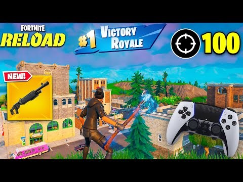 100 Elimination Duo RELOAD Wins 🏆 | Fortnite Chapter 7 PS5 PRO DualSense, 4K 240FPS