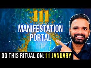111 Manifestation Portal Opens on 11 JAN | First Manifestation of 2026 | 111 Manifestation Ritual
