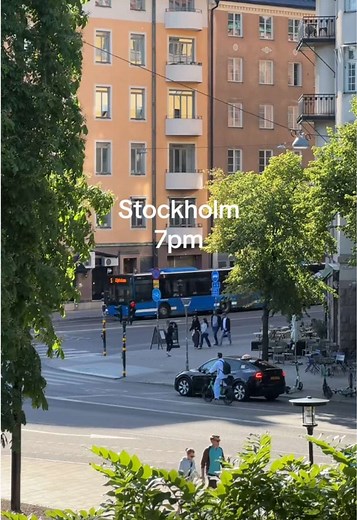 Long Days in Stockholm: Evening City Life in Scandinavia