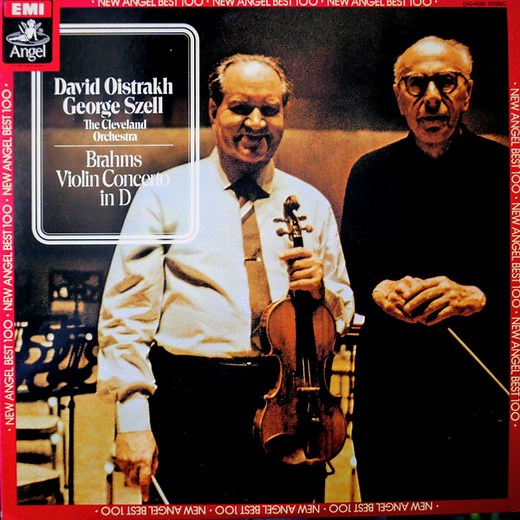 Brahms, David Oistrakh, George Szell, The Cleveland Orchestra - Violin Concerto In D