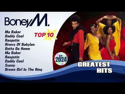 Boney M Mix 2024 Greatest Hits 🎵 TOP 10 🎵 Grandes Exitos🎵 Rasputin, Ma Baker, Daddy Cool