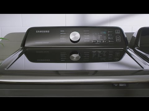 Laveuse à chargement vertical de Samsung - agitateur ActiveWave