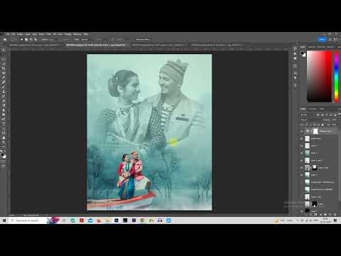 How to Create Stunning Multi Exposure Effect Without AI | Photoshop Tutorial
