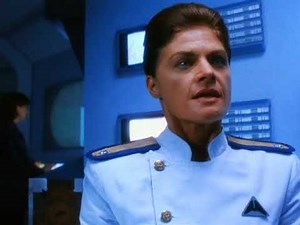 Meg Foster in "Space Marines" (1996) - sci-fi movie scene