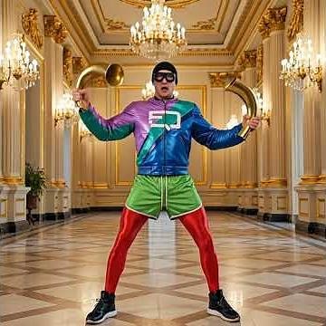 Turbodymomen zawstydził chama - parodia AI