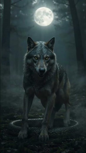 Epic Wolf to Snake Hybrid Transformation | Mythical Creature Morph Animation