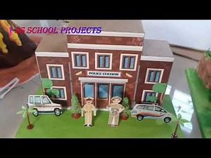 School Project | Police Station Model