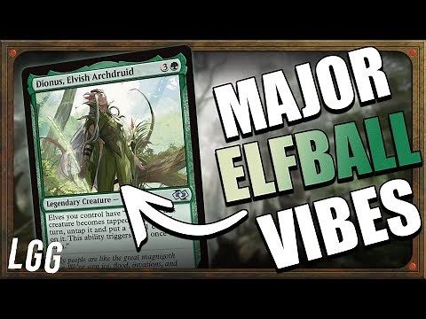 Dionus, Elvish Archdruid Elfball Deck Tech! | Magic: the Gathering Foundations | MTG Commander EDH
