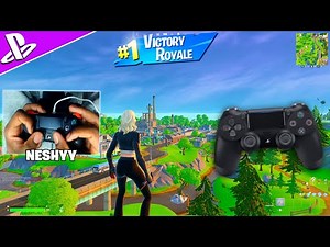 Fortnite PS4 Ranked Controller Handcam Gameplay (4K 144FPS)