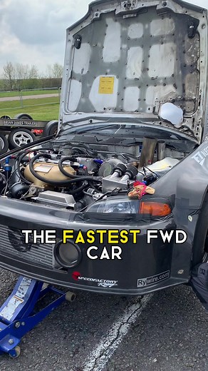 Fastest Front Wheel Drive Honda Civic Drag Car in the UK