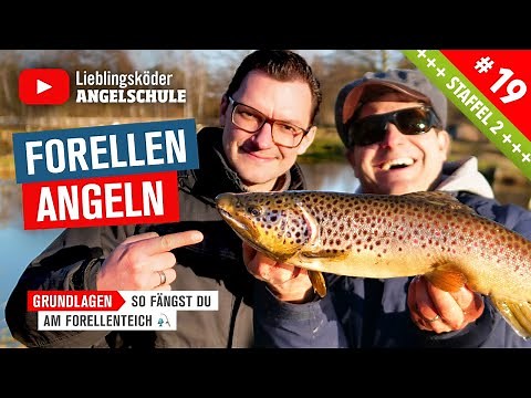 Forellenangeln am Forellenteich 🎣🔥🐟 (Crashkurs für Einsteiger)