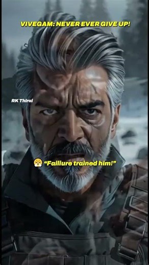 வெறித்தனமான AI Version! 💥 Thala Ajith Vivegam "Never Ever Give Up" AI Cover 👑