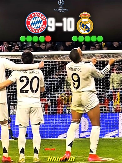 Real Madrid vs Bayern Munich Full Highlight Final Penalty Shootout😱