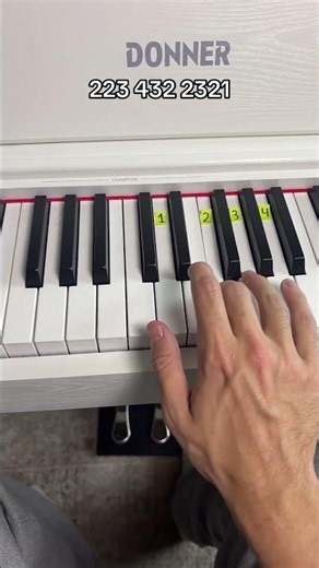 Mount Everest Easy Piano Tutorial #mounteverest #piano #donnermusic