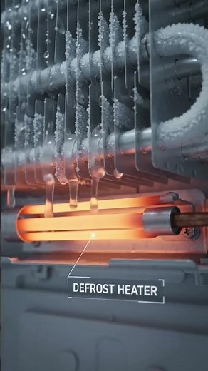 How a Refrigerator Defrost Heater Works | The Component That Melts the Ice