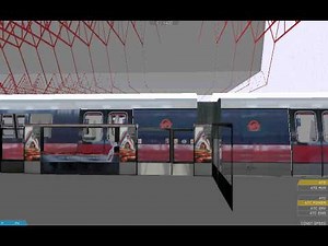 (OpenBve)SMRT NSL Departing Jurong East(In C151 131/132)