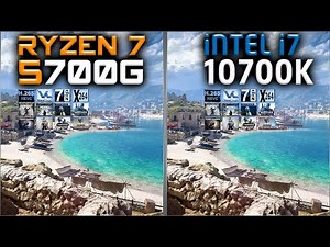 Ryzen 7 5700G vs i7 10700K Benchmarks – 15 Tests 🔥