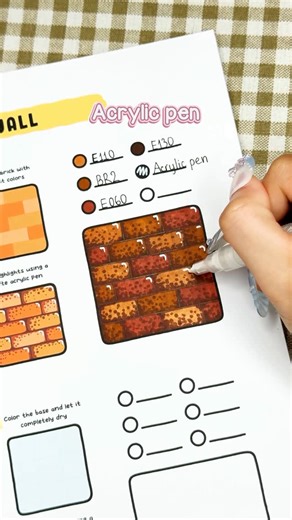 Southern Lotus Coloring Books | How to Draw Bricks with Easy Step-by-Step Guide! 🧱 Want your walls to pop with texture? Start with this super simple brick tutorial! This... | Instagram