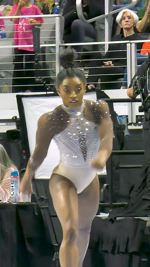 3.3M views · 40K reactions | Simone Biles Slow Motion Vault VT Xfinity 2024 Championships Senior Women Session 2 Day 2 Simone Biles delivered an impressive performance on the vault during the Senior Women’s Session 2 Day 2 at the Xfinity 2024 Championships. She scored a 15.000, with a difficulty of 6.4 and an execution of 8.600 on her first vault attempt. #gymnastics #slowmotion | Slow Motion Gymnastics | Facebook